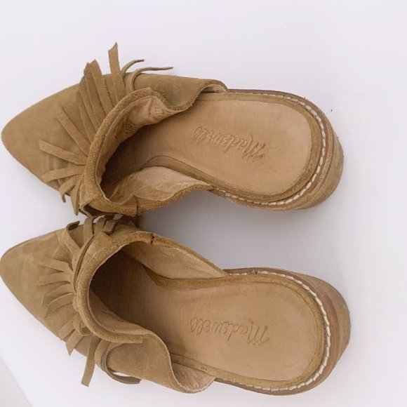 Madewell The Dani Fringed Mule - Picture 6 of 11